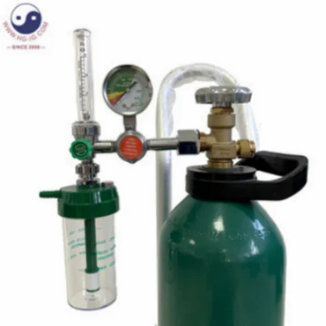 ISO5099 Gas Cylinder Factory Supply with Valve QF-2G Valve Medical Seamless Steel 10L Oxygen Cylinder