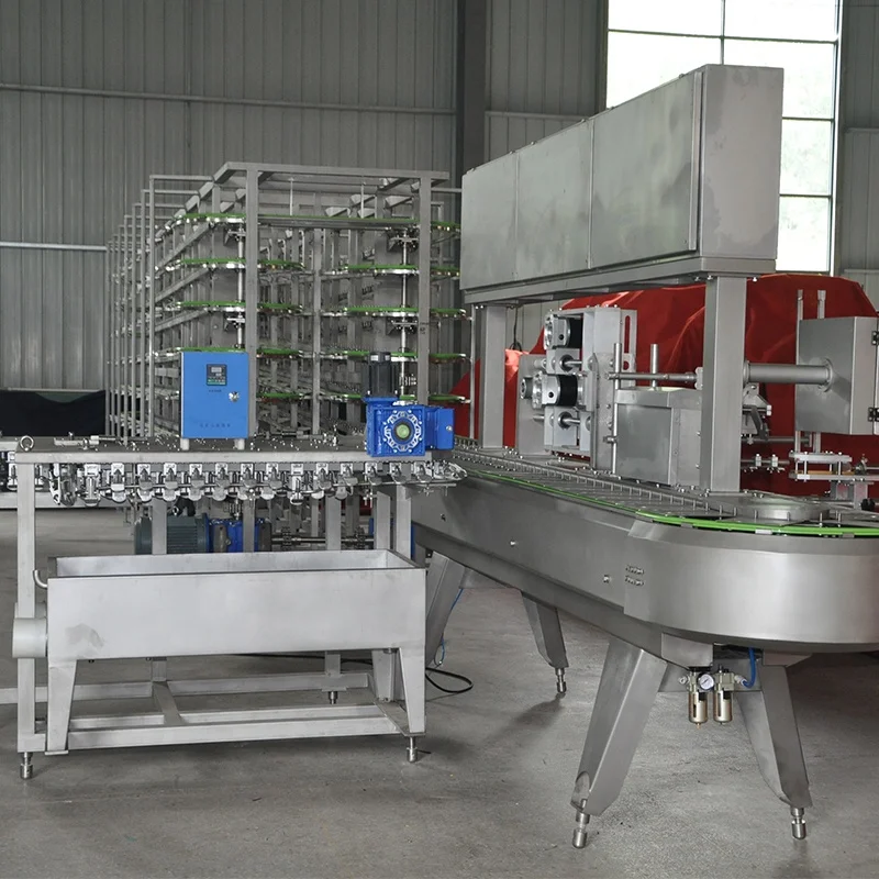 Application ice-cream production line  ice-cream extrusion line