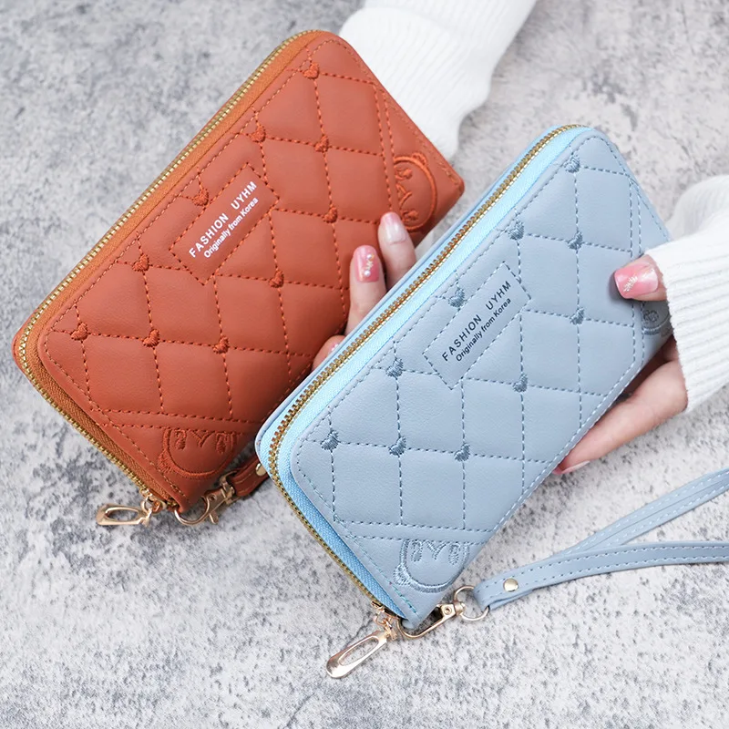 Ladies Travel Purse Zip Women wallet 2022 Long Wallets for women Fashionable Wallet women