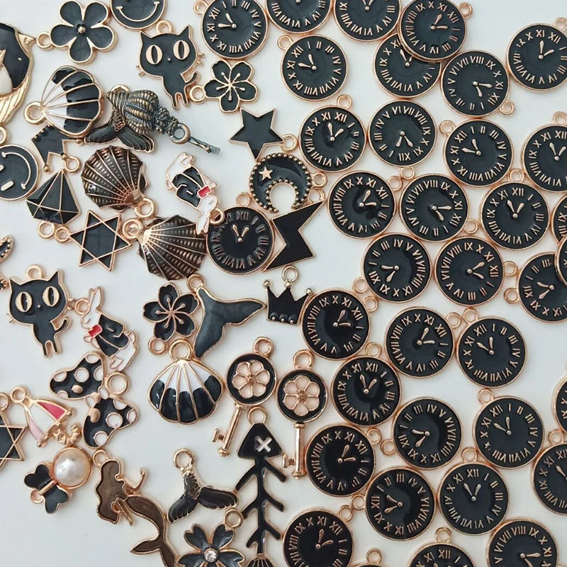  liberty gifts enamel charms for jewelry making key accessories pendant charm