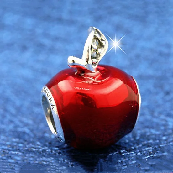 Snow White beautiful Princess Dress Dangle Charm Fits Fine Female Bracelets For Woman DIY Beads 925 Sterling Silver Jewelry