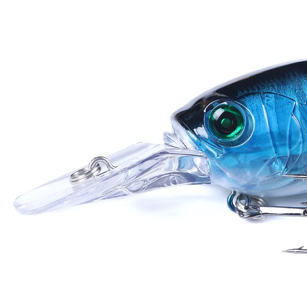 japan 3d eyes fishing lures crankbait fishing lure 7.5cm/11g crankbait