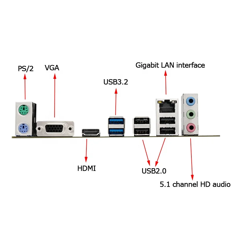 MS-Challenger B560M-K For MAXSUN Desktop Computer M-ATX Motherboard Support Intel 10th and 11th generation processors DDR4