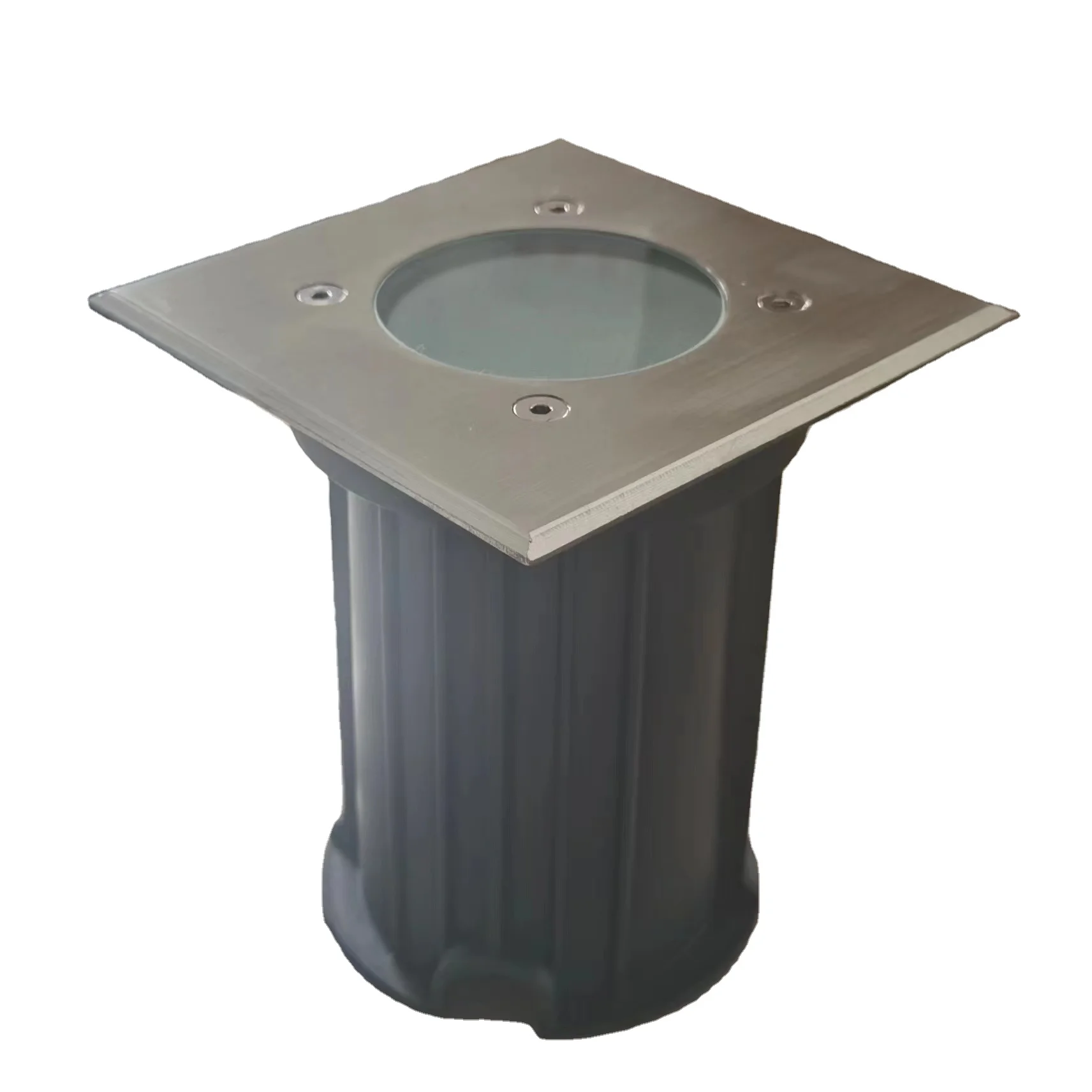 220-240V high quality GU10 50W max Aluminium Stainless Steel recessed inground uplight with metal cable gland IP67