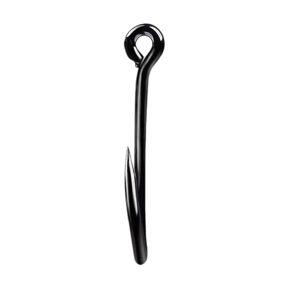 High-carbon Steel Fishing Hook Single Carp Fishing Hooks with Ring