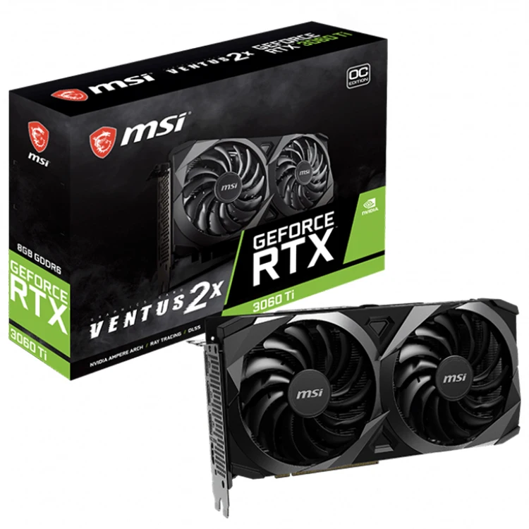 Fast shipping MSI geforce RTX 3060ti 8G 256 Bit Ready Video Card