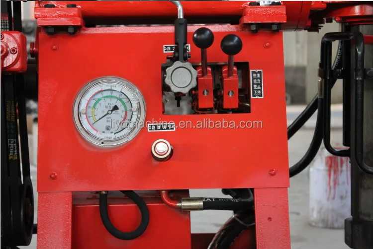 Cheap price diesel engine drilling machines 200m mining rock drill machine for mining