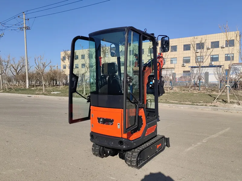 LX12-9B 1200kg mini excavator with close cabin cheap excavator for sale