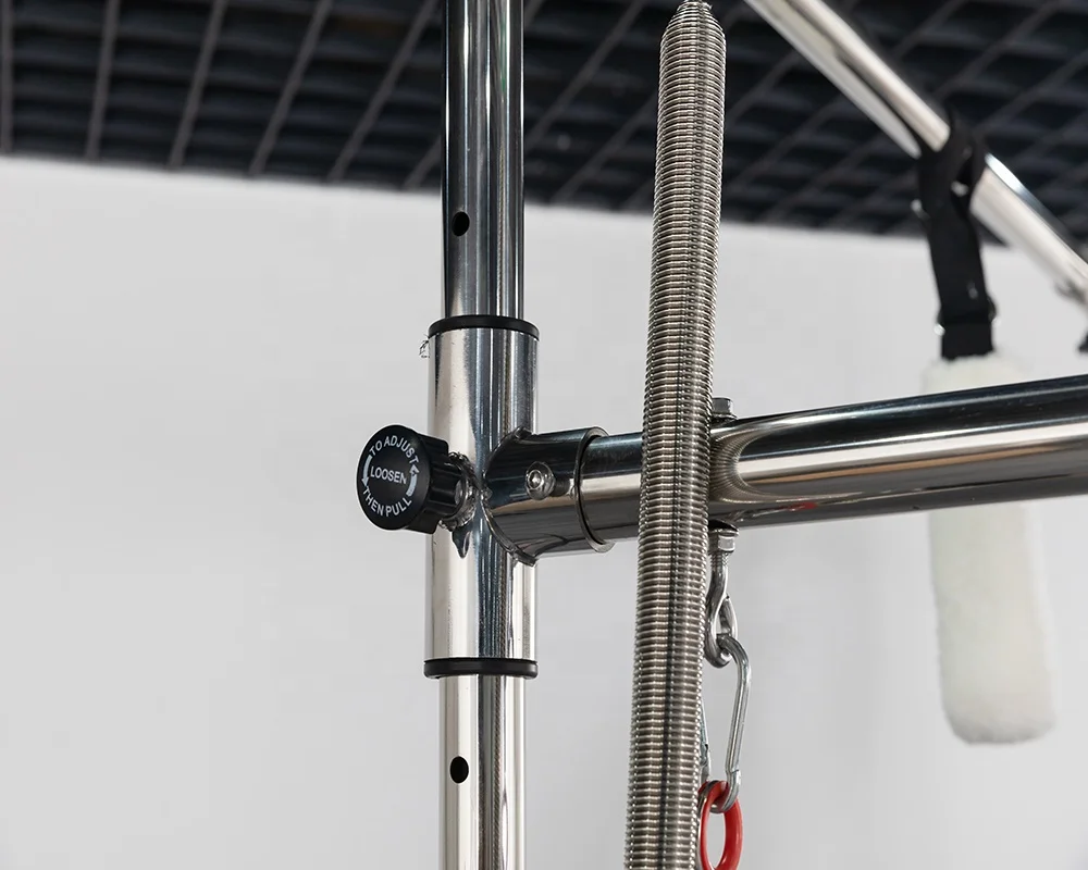 Queenlife Yoga Gym Center Balance Cadillac Combination Oak Wood Pilates Reformer Machine with full Trapeze