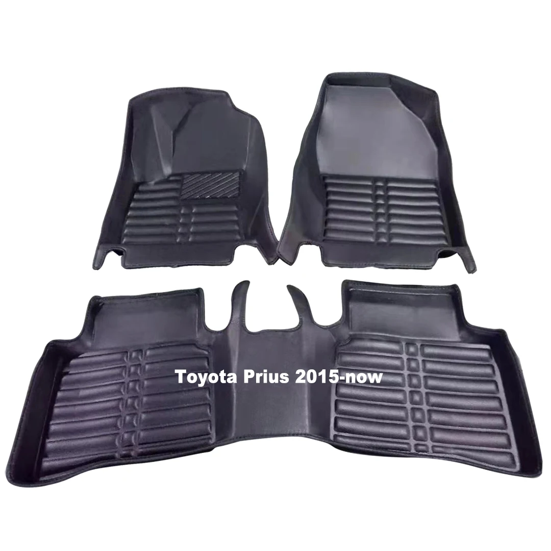 High Quality Full Set 5d Leather Eva Right/Left Hand Drive Car Mats For Prius 30