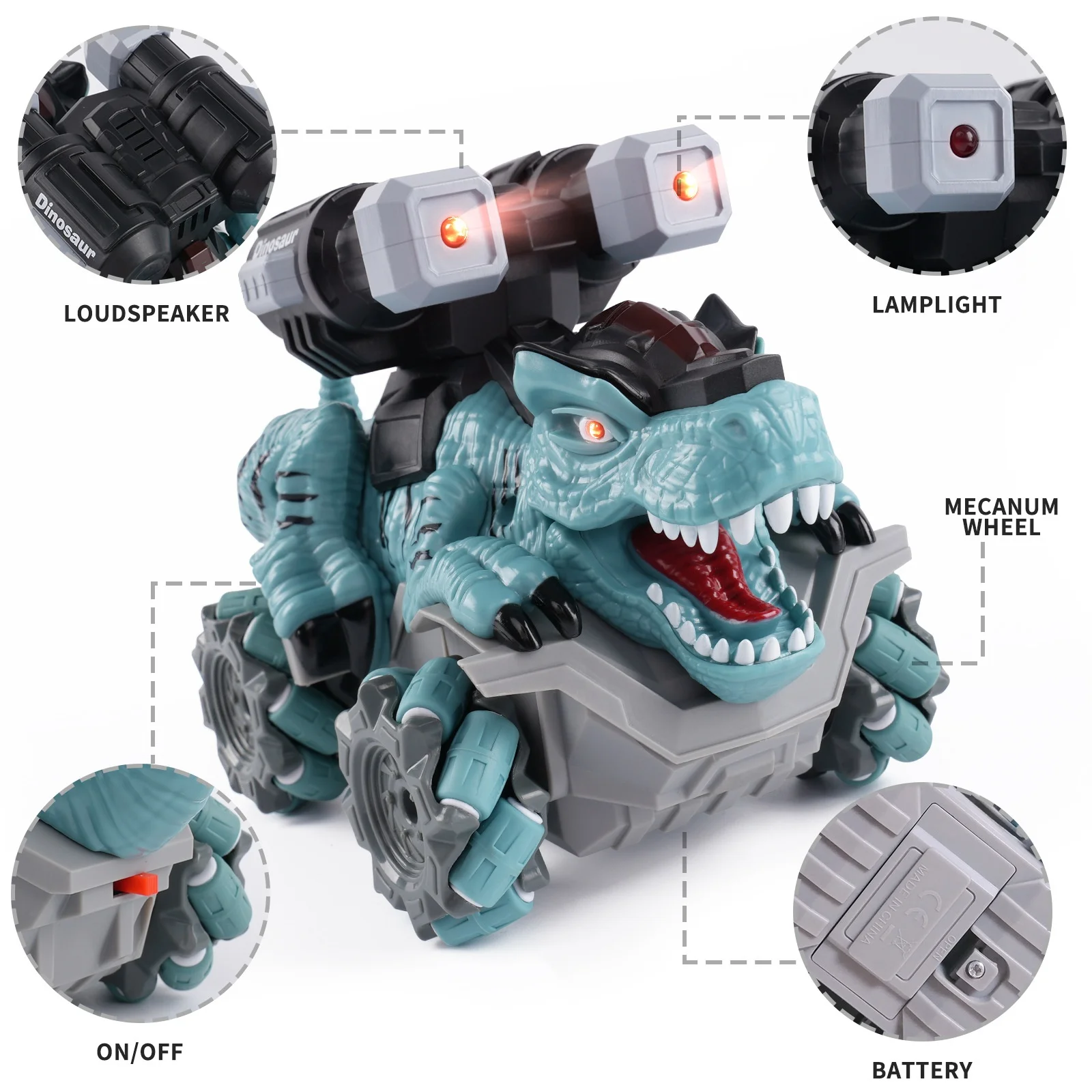 Rc Car 4Wd 4X4 Off Road Adult High Speed Crawler Rock Monster Truck Dinosaur Car