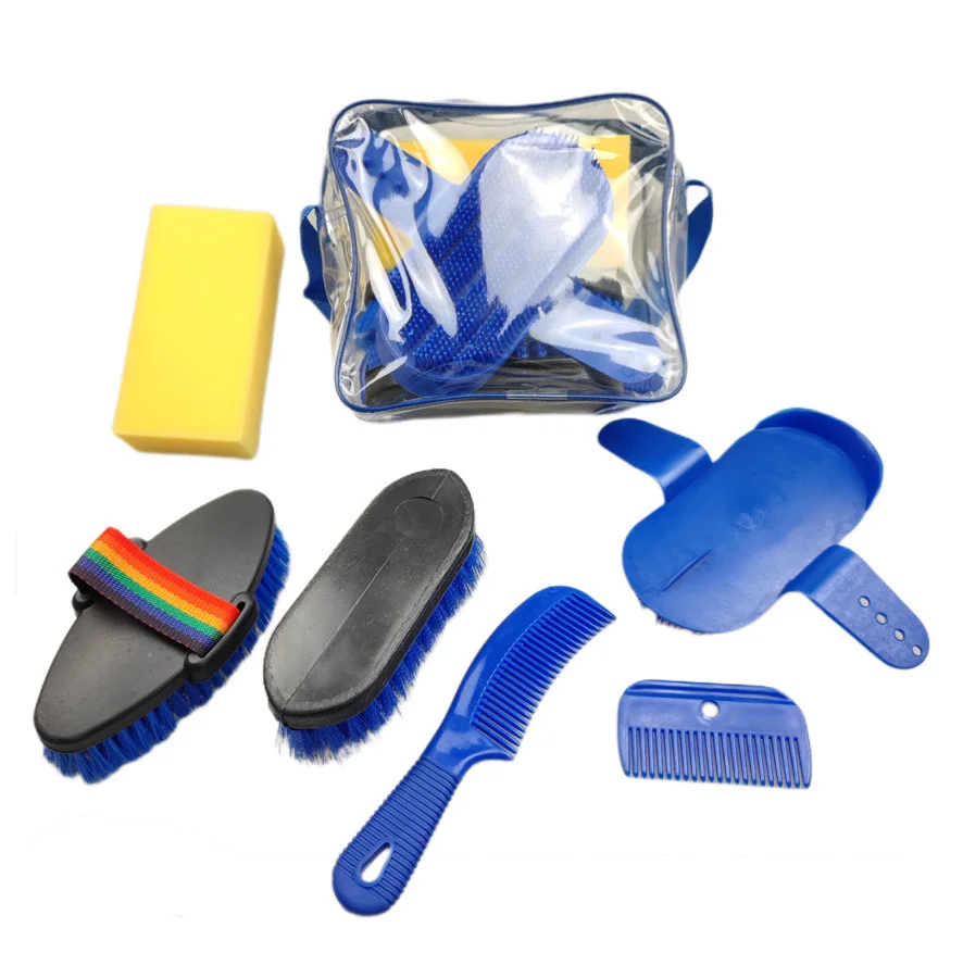 Grooming Horse Riding Equipment Dusting Brush Head Dust Cleaning Tool Horse Grooming Kit Cleaning Equestrian Supplies Accessory