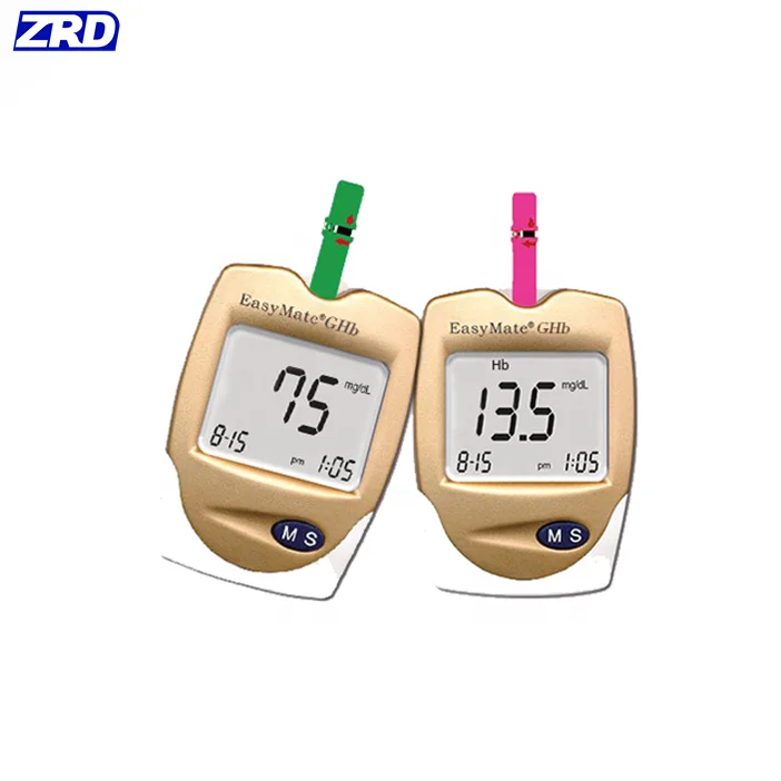 Easymate GHb Blood Glucose Meter/Hemoglobin Multi-Function Monitoring System Made In Taiwan