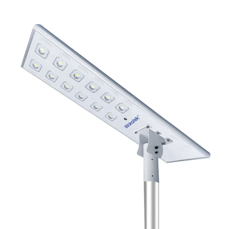 WAKATEK High Class and Intelligent Working Mode 100w All In One Solar Street Light