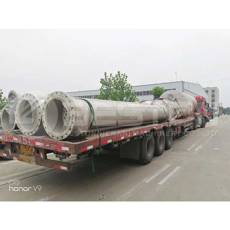 Beston Group 12-16T/D waste sludge pyrolysis to fuel oil plant waste pyrolysis machine