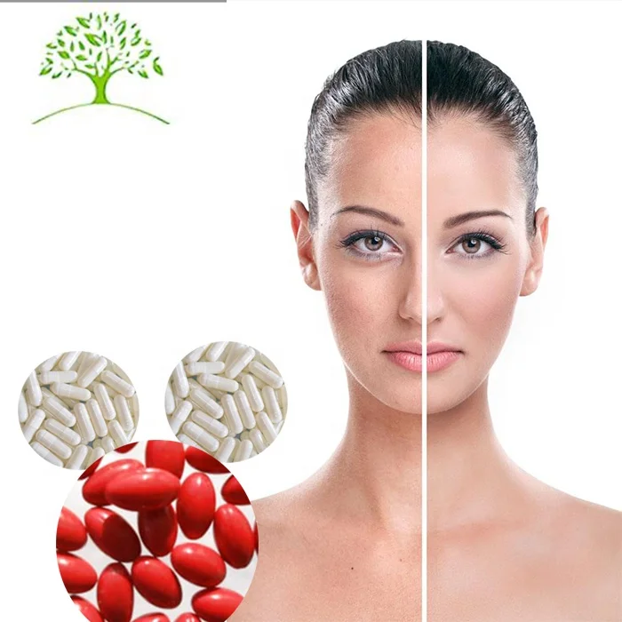 Skin Whitening Capsule Tablet Brighten Lightening L-cysteine Arbutin Softgels