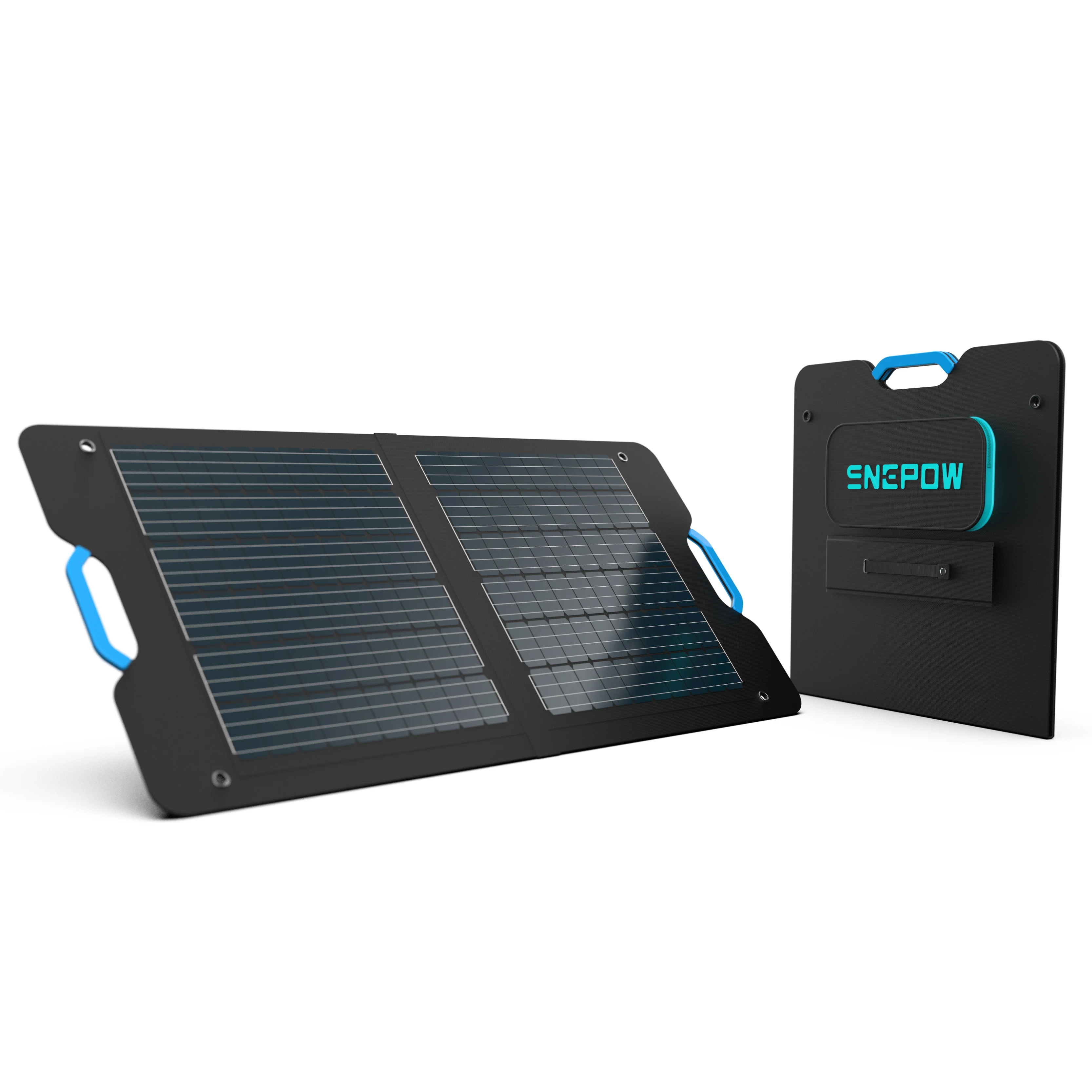 12v Solar Charging Panel Solar Folding Bag P100/P200 Photovoltaic Power Generation Panel Portable Folding 100w/200w Original