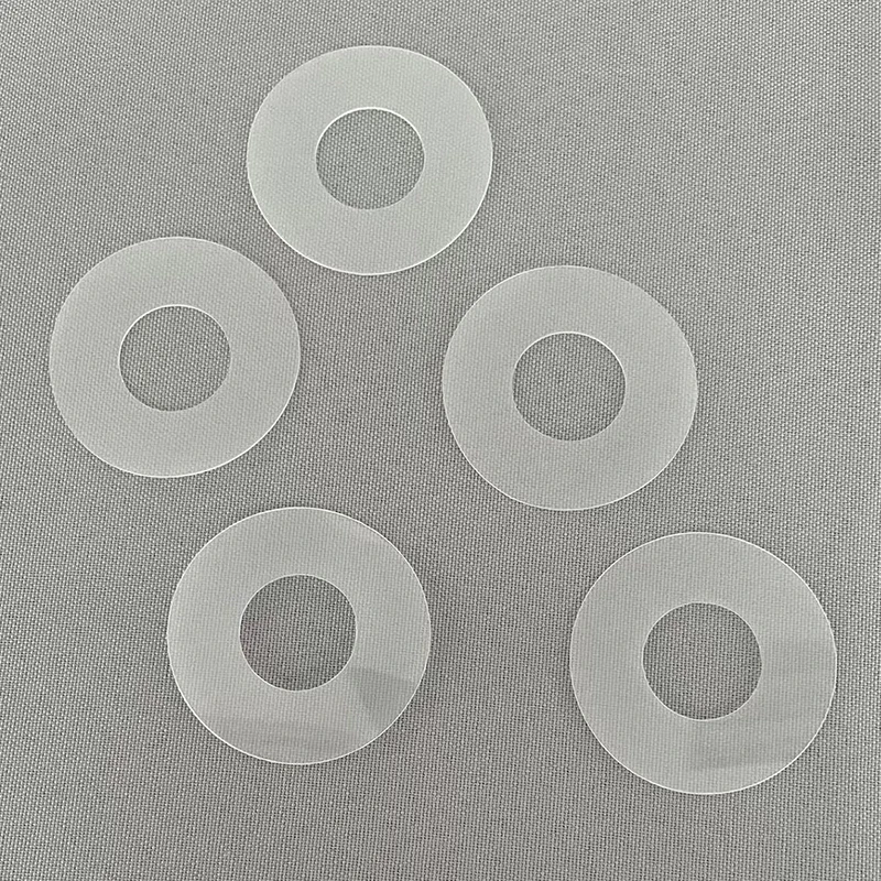 Nylon 66 Flat Washer Plain Insulation PA66 Washer Nylon White Washers Round Flat Gasket