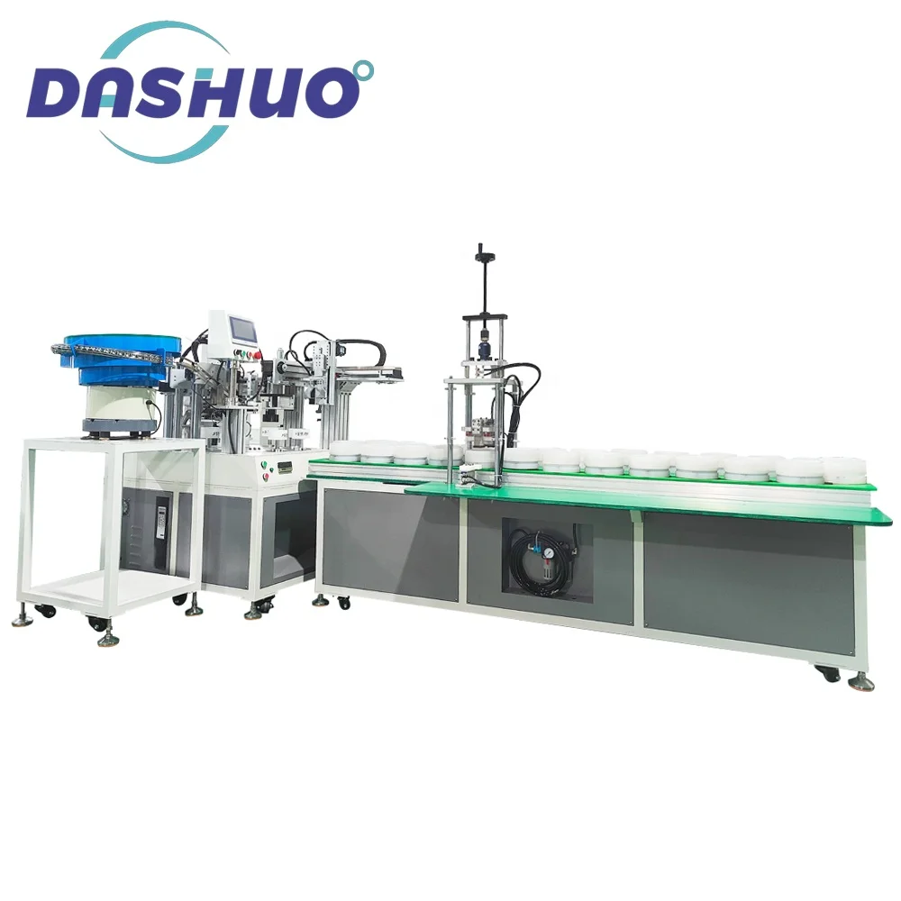 electronic products machinery led making machine  led bulb e27 base crimping machine