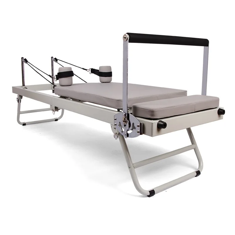 Multifunctional Pilates Reformer Adjustable Intensity Pilates Machine Foldable Pilates Core Bed Yoga Exercise Fitness Equipment