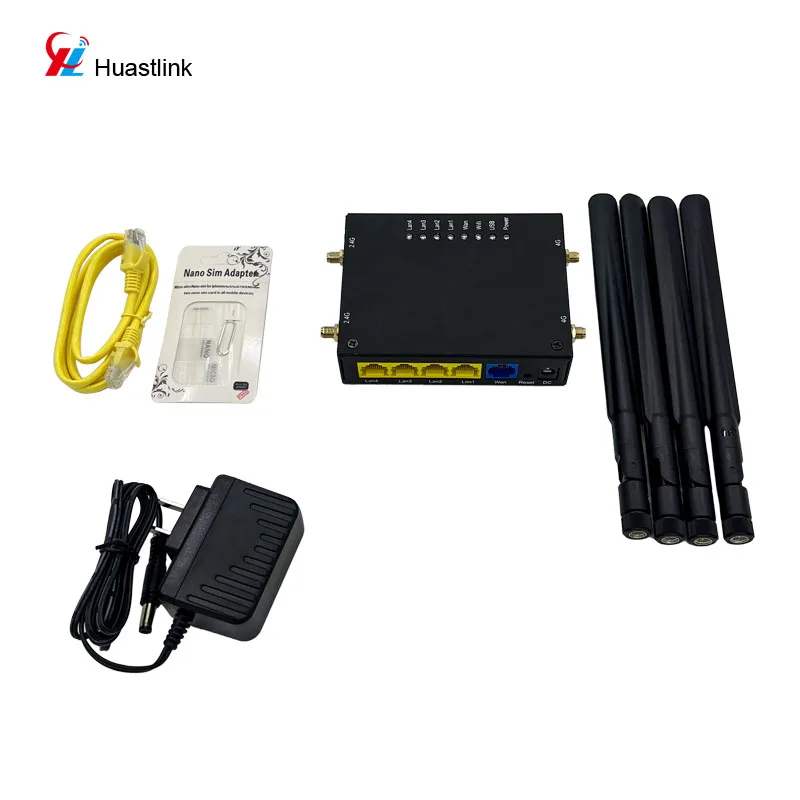 HC540 2.4G Wifi Unlocked Best Industrial 3G 4G Router With Sim Slot And Lan Port For Caravan