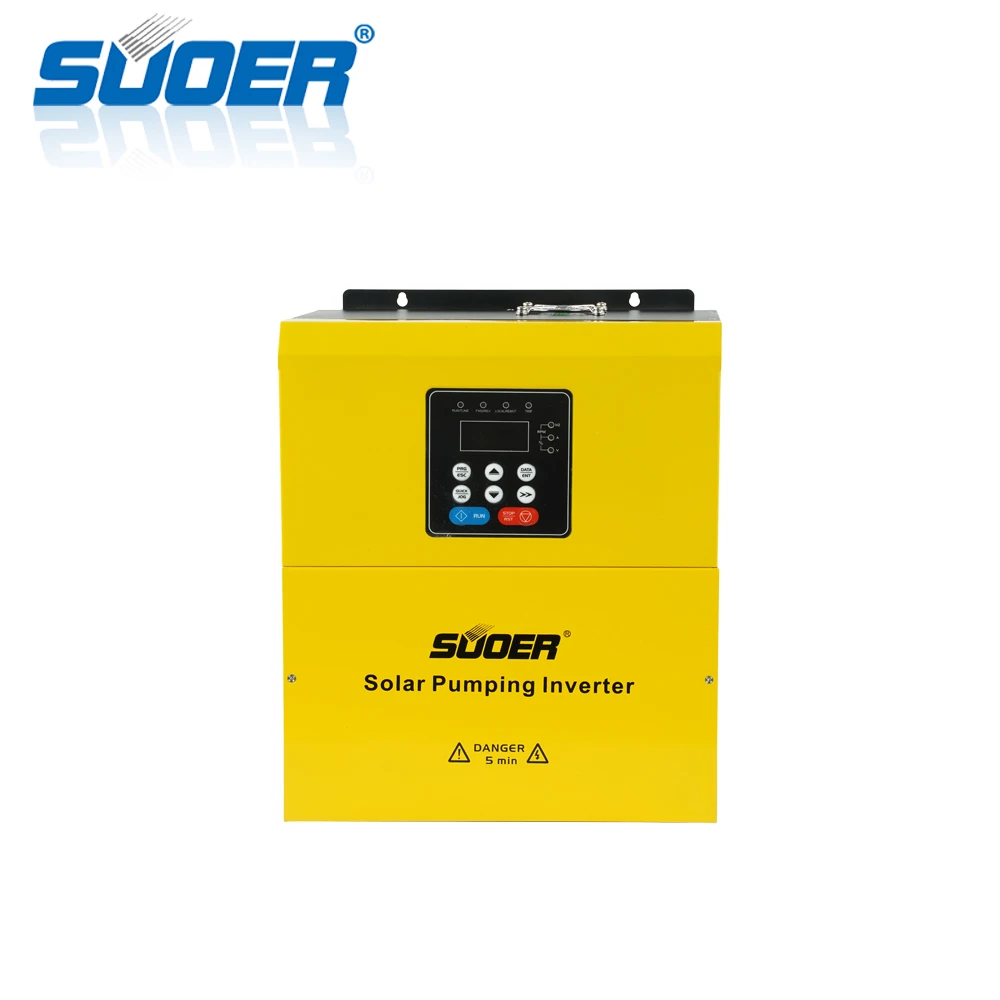 
Suoer 380V 4kw 4000w Three-phase fan cooling solar water pumping inverter 