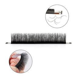 Wholesale lash tray private label 3D auto fan faux mink russian volume lash extension 0.02 0.05 cashmere 20 mm