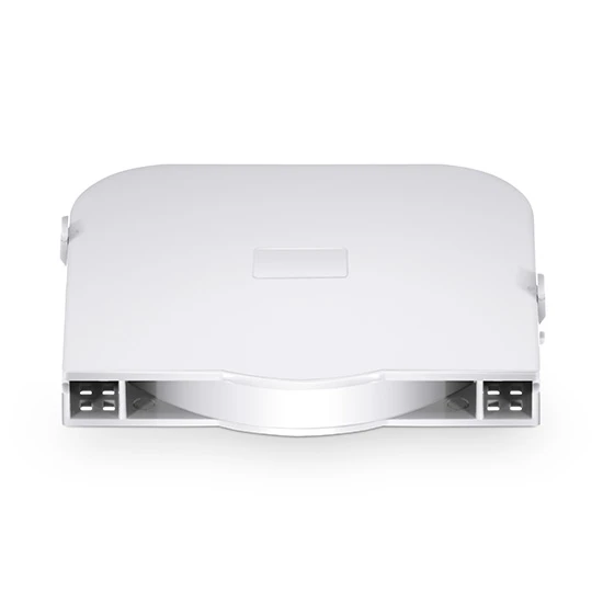 FTTH Fiber Optic 6 Core Splice Cassette Cable Tray Supply Plastic Trays Integrated Fusion Splice Tray
