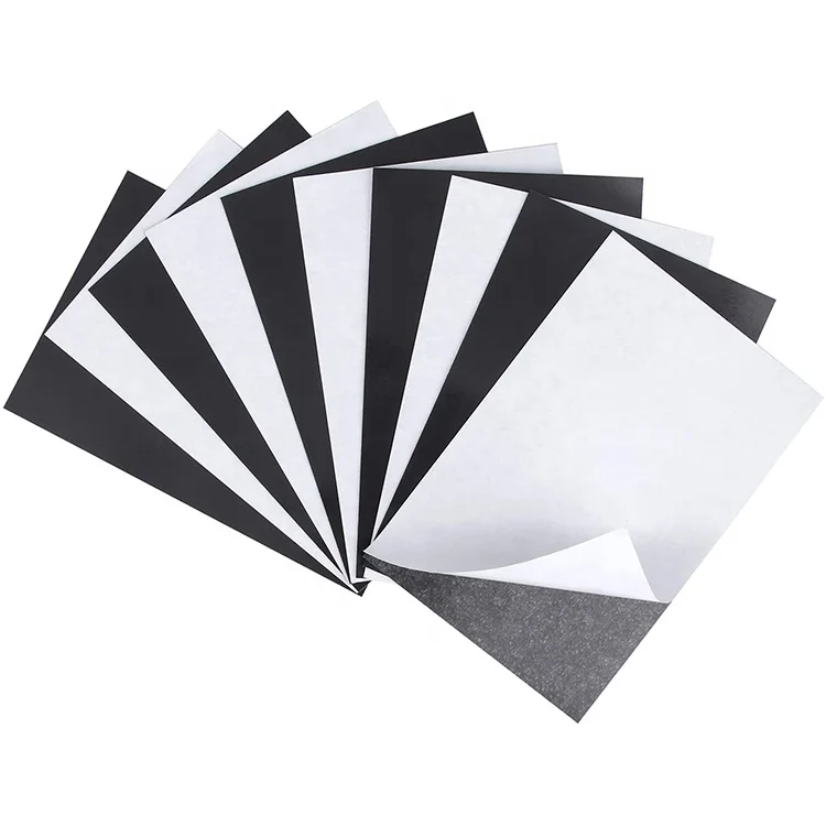 Китайский производитель, горячая Распродажа, конкурентоспособная мягкая резина, Размер A4, клейкий магнитный лист 0,5 мм