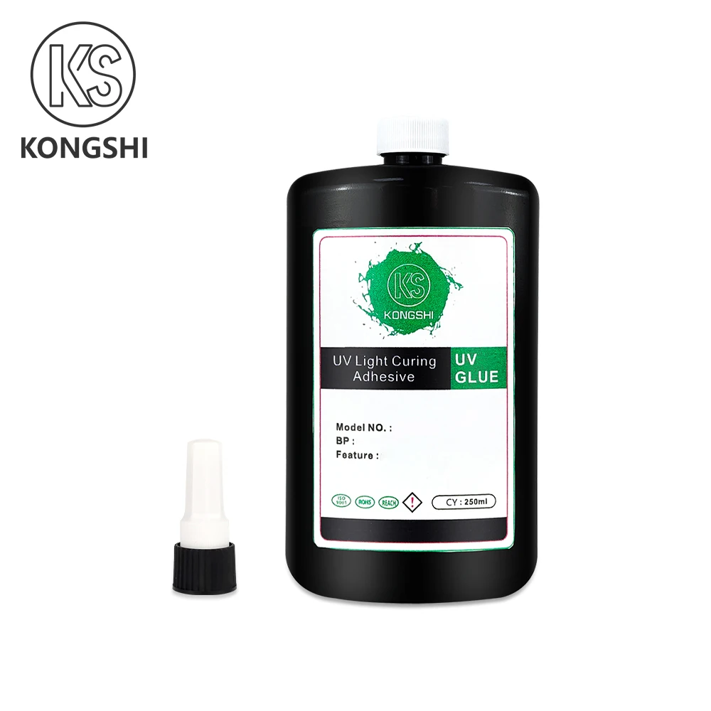 UV Glue Strong Bonding UV Light Cure Adhesive for Glass