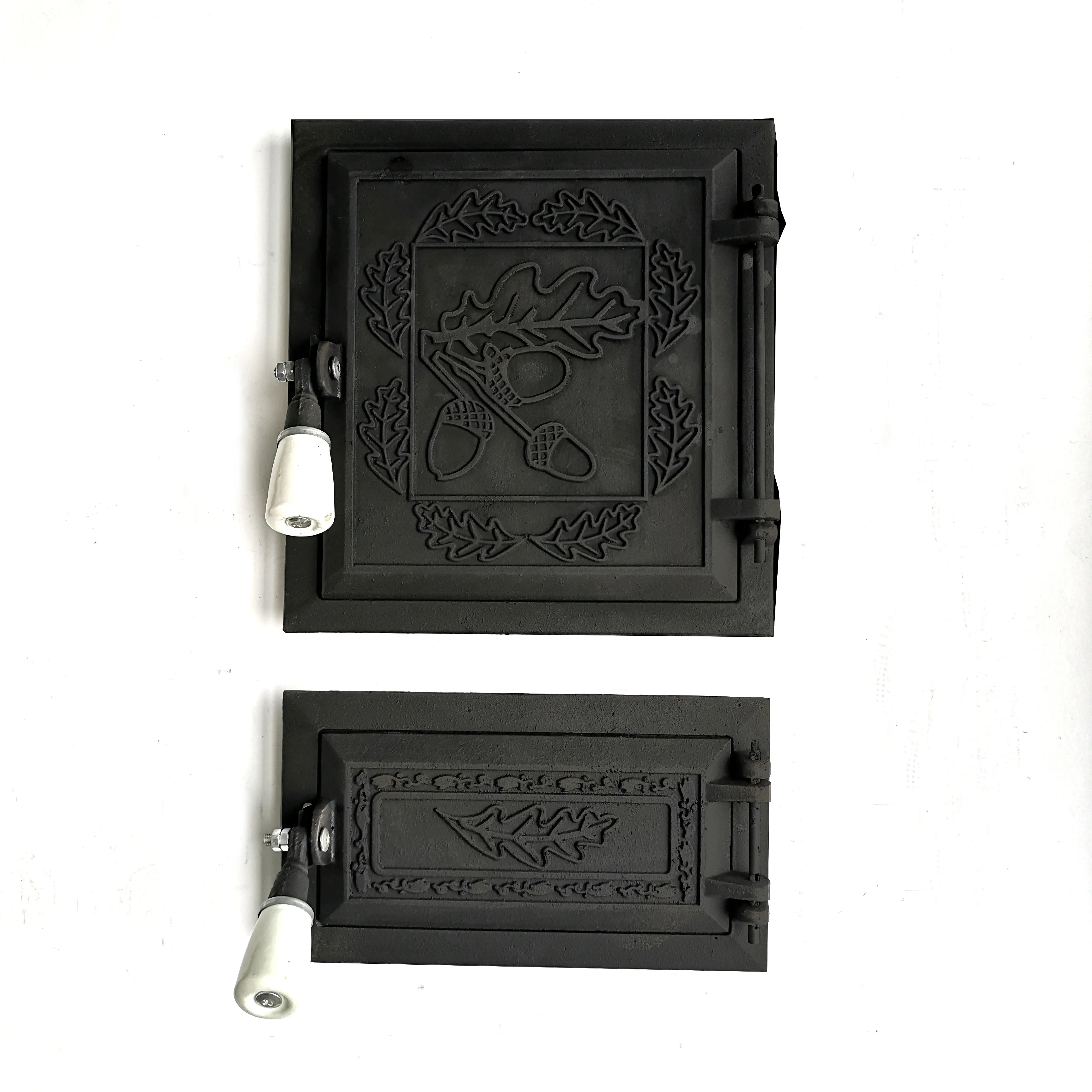 
Brand new fire protection stove doors cast iron fireplace double doors cast iron stove door 