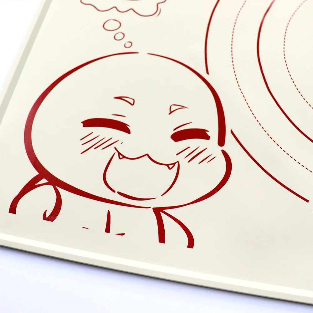 New Hot Non Stick Dough Mat with Measurement Custom Silicone Rolling Mats Pads Non-Slip Pastry Mat