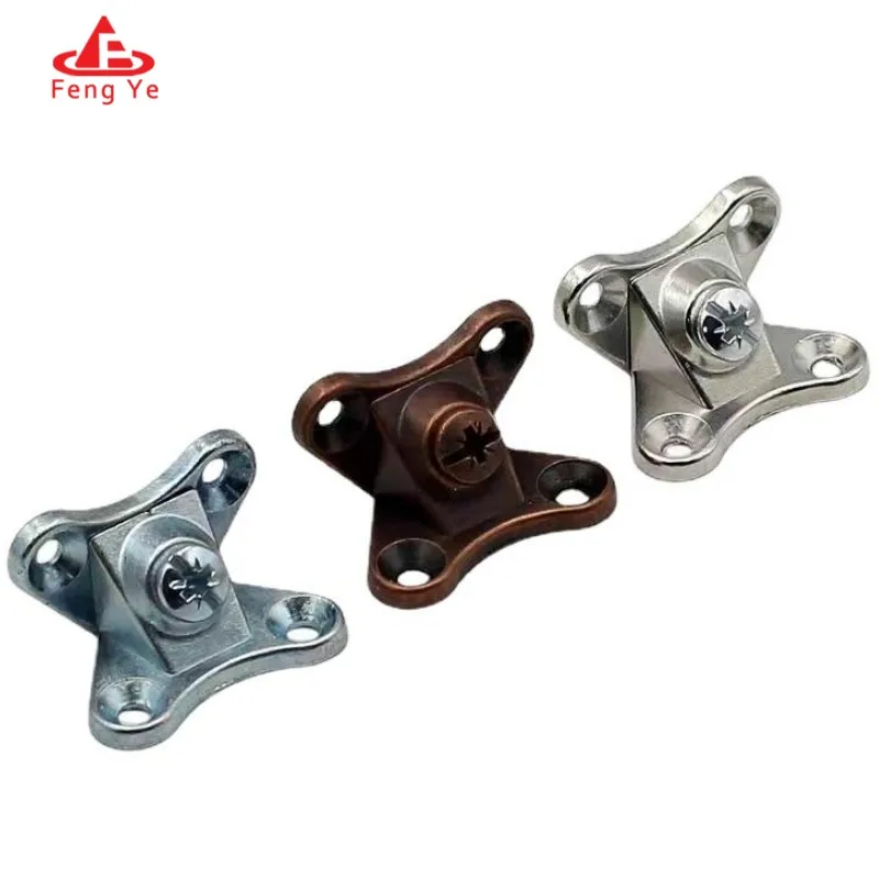 Discounted wardrobe butterfly Zamac furniture wooden corner cabinet joint connector