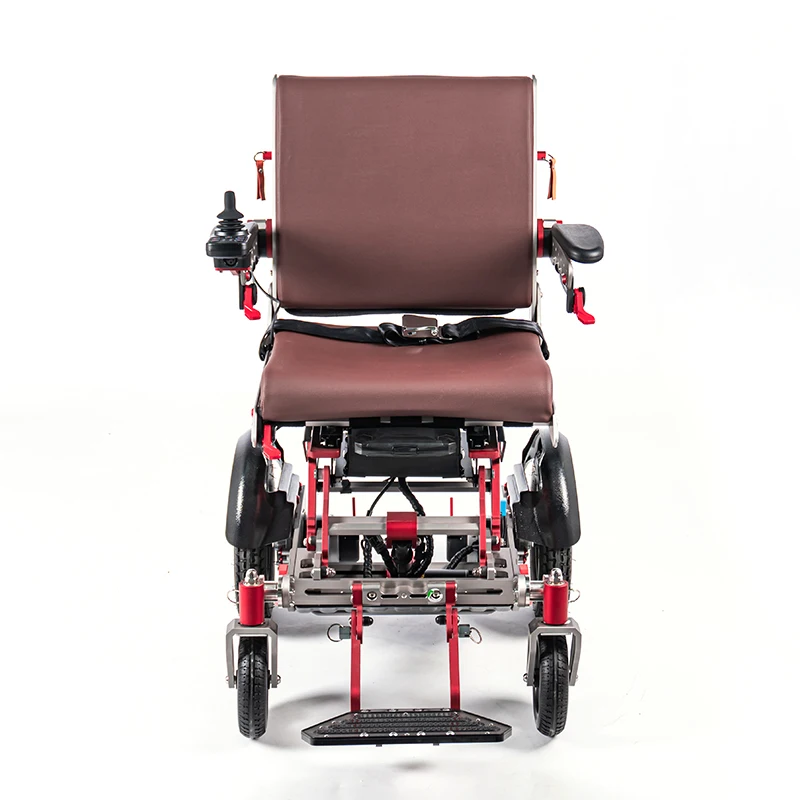 Multifunction Mechanical Folding Lifting Mobility Powerful Electric Power Lift Up Seat Wheelchair