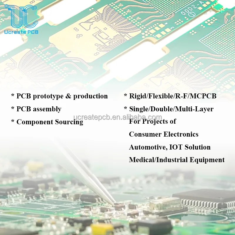 OEM Изготовление на заказ FR4 S1000H ENIG печатная плата RoHS PCB производитель потребительской