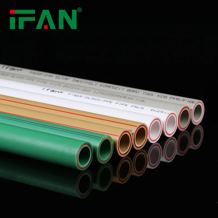 Ifan Factory Wholesale OEM Irrigation Pipes PN20 Full Styles Color Plastic Water PPR Pipe