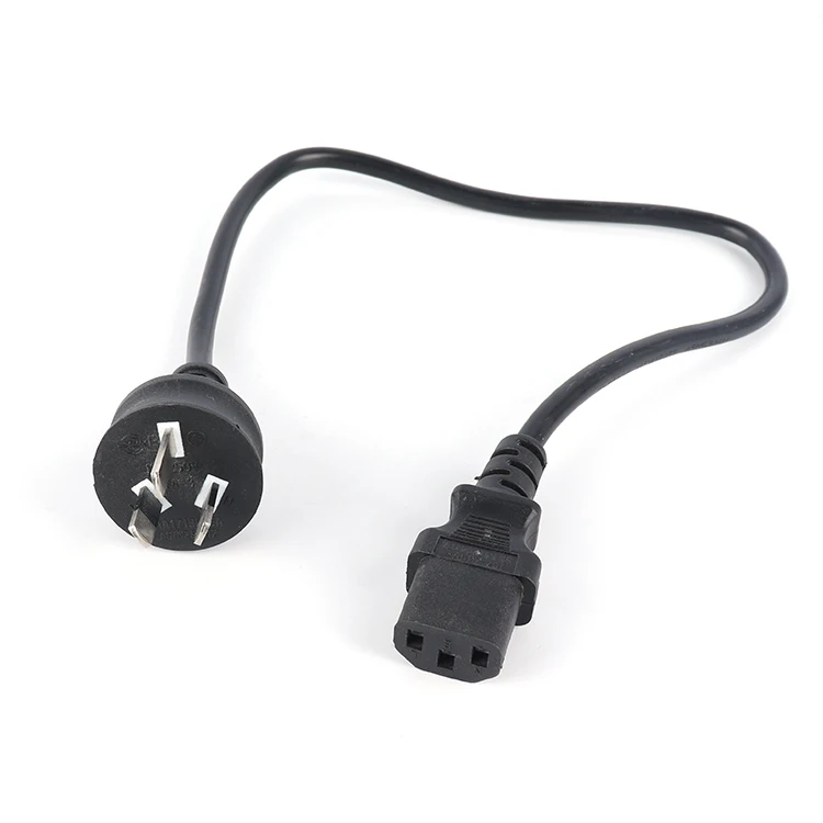 SAA C13 australia 3 prong power cords