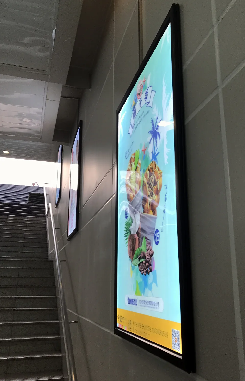 Round Light Box Sign Outdoor Single-sided Led Light Box For Advertising Display