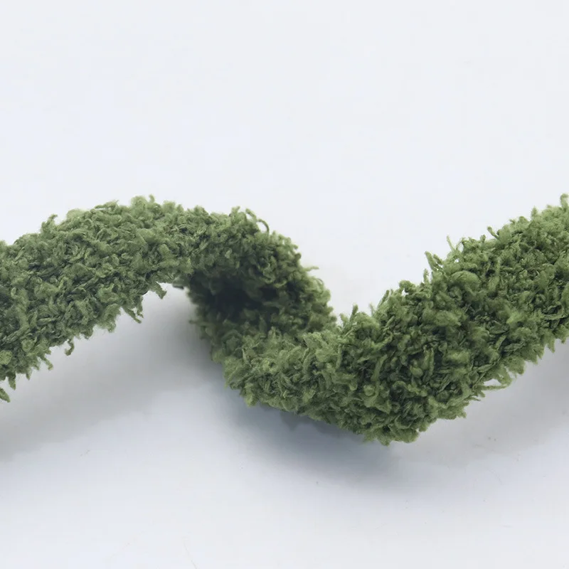 High Quality 15mm Flat Fluffy Shoelaces Fashionable Fluffy Shoe Laces For Sneakers