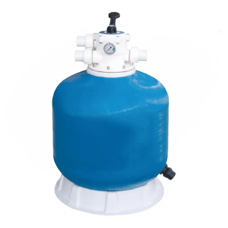 Swimming pool quartz 600mm top mount fiberglass sand filter water tank filter system sand filter and water distributor prices