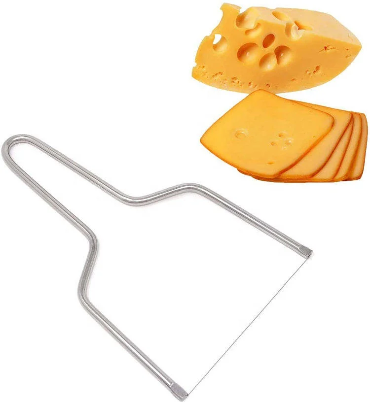 New stainless steel cheese dicing butter slice divider cheese cutter foie gras dicing