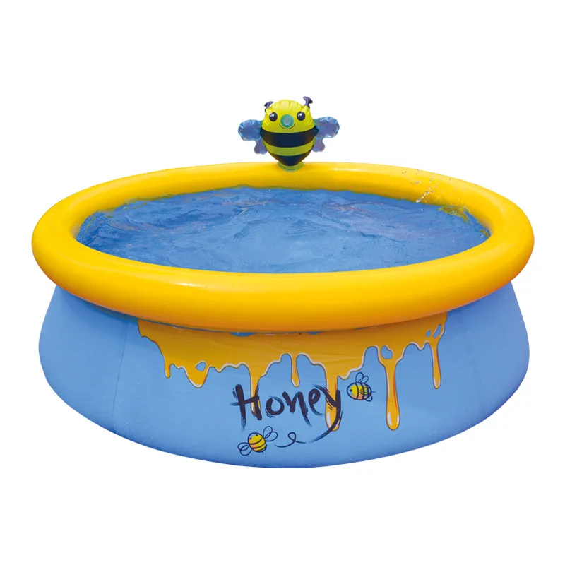Wholesale High Quality Summer Outdoor Round Cartoon Kids Adult Above Ground Inflatable Pool