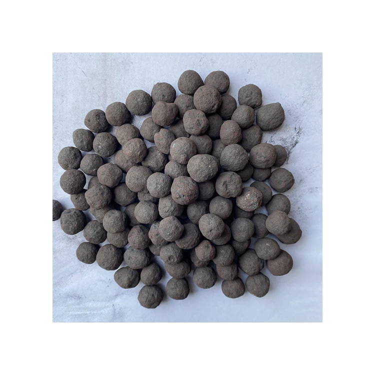 Low Aluminum Low Powder Content Iron Ore Pellets Fe 62 High Compressive Resistance