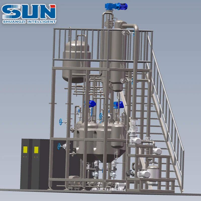 Highly Efficient Industrial Lactic Acid Distiller Short Path Molecular Distillation Equipment
