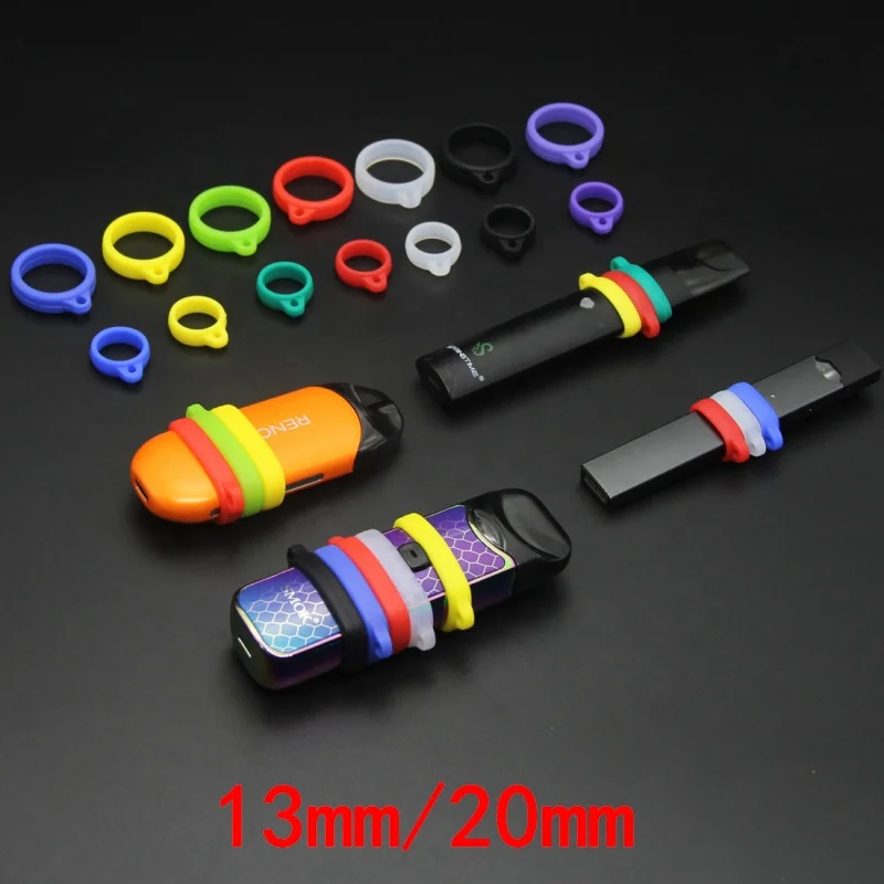 Universal Protect Fashion Vape Vape pen pod vapeband lanyard silicone ring for novo nord nfix uwell caliburn