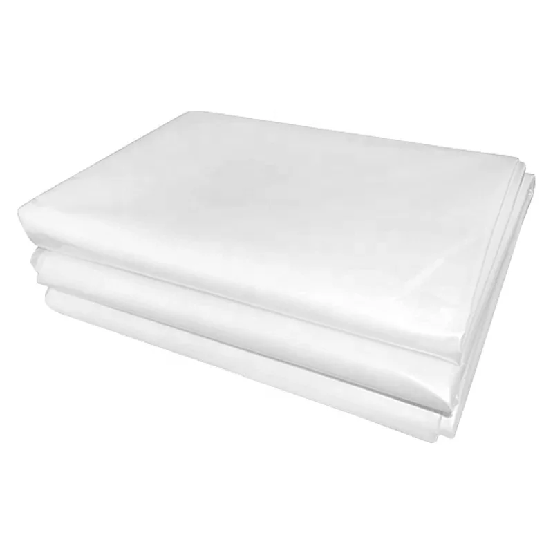 China Manufacturer 120gsm Pe Poly Fabric Clear Polyethylene Tarpaulin Waterproof