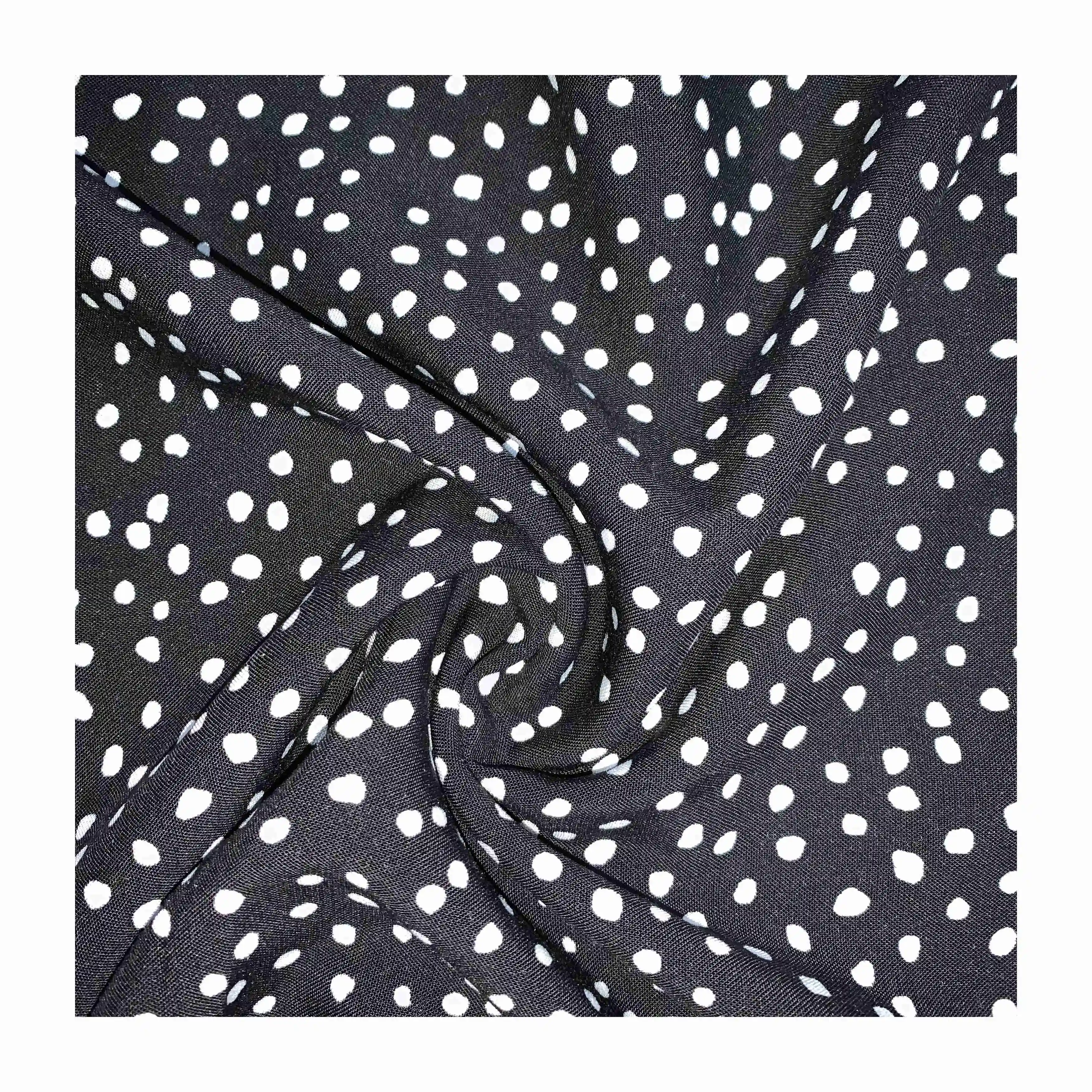 New product 100% rayon fabric 3030/6868 print plain woven