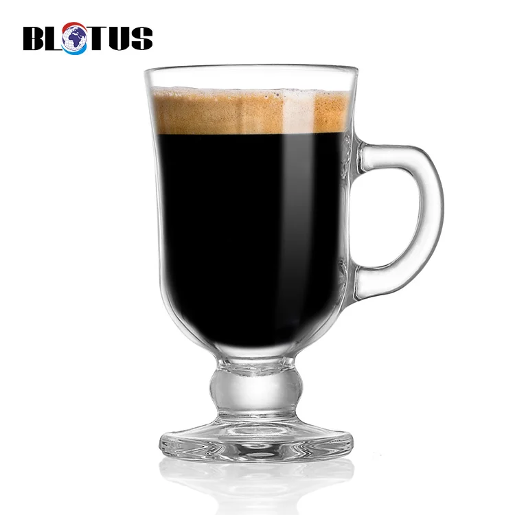 AIHPO05 Custom New Insulated Reusable Fancy Cheap Handmade Clear Double Wall Glass Mug Cappuccino Tea Irish Coffee Cup