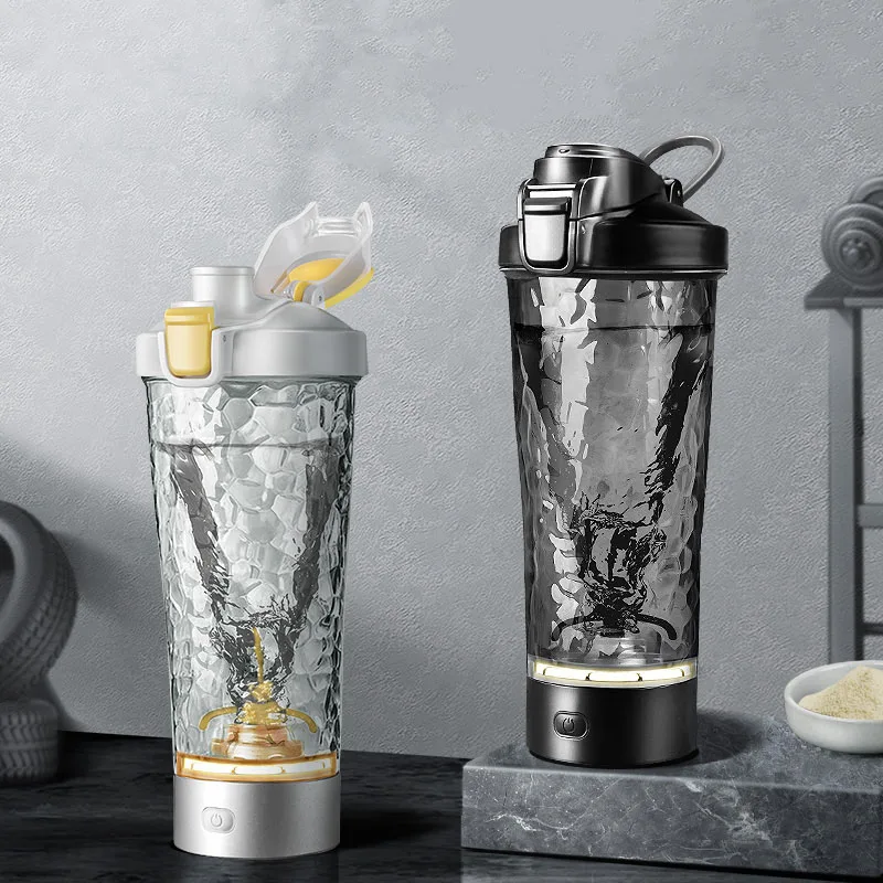 Portable Automatic Usb Blender Motorized Tritan Gym Mixer Cup Protein Electric Shaker Bottle For Protein Shakes