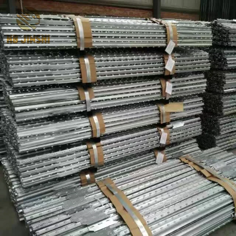 Hot Dipped Galvanized 8 ft T fence steel post for sale
